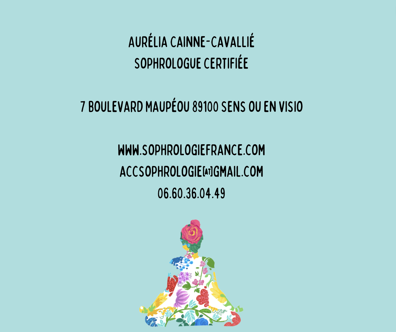 Aurélia Cainne-Cavallié, sophrologue certifiée — coordonnées